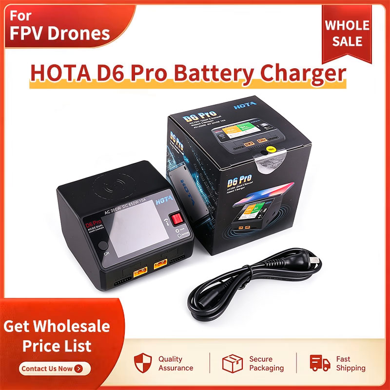 Hota D6 Pro Dual Lipo Charger - SNQP HOTA D6 Pro Battery Charger