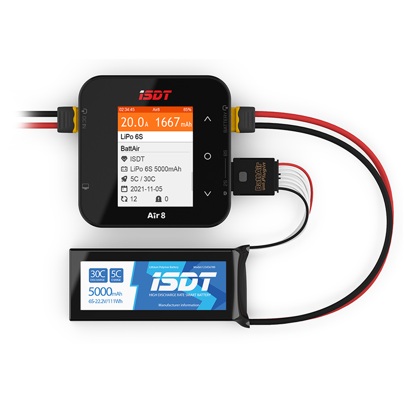 ISDT Air 8 Smart Charger Suppo - Isdt Air8 8S Lipo Charger review and price