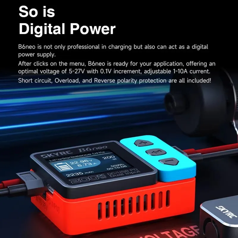 SkyRC B6 Neo Smart Charger DC  - Skyrc B6 Neo Smart Charger review and price