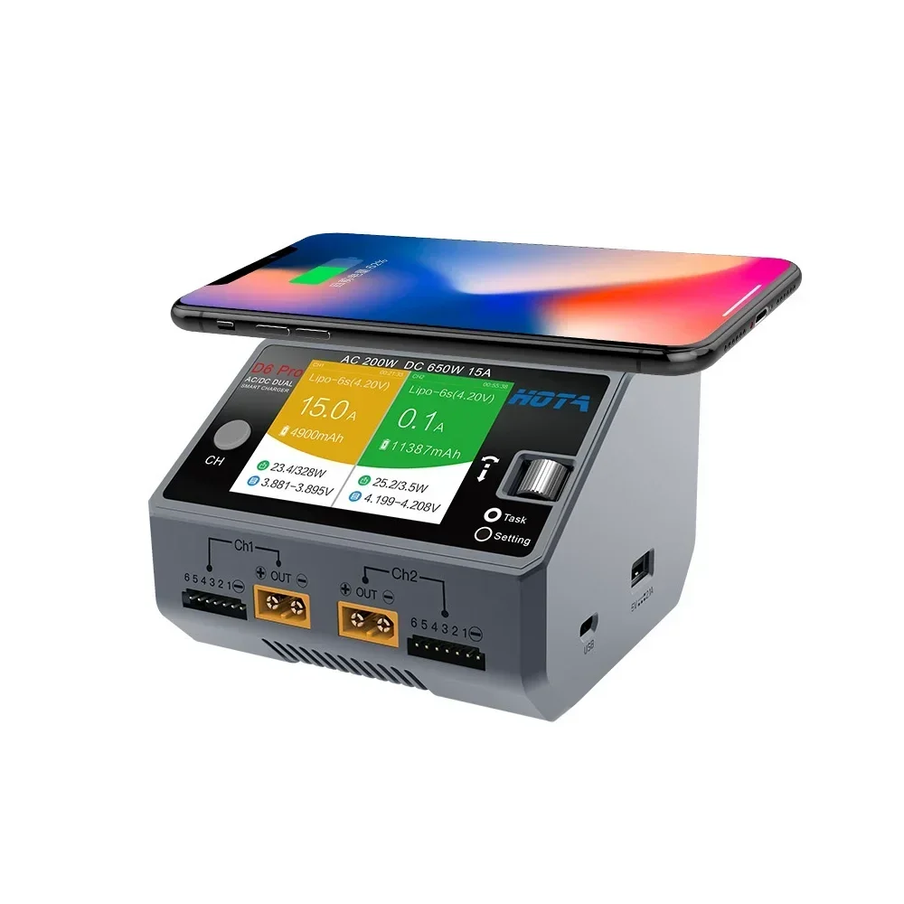 HOTA D6 Pro Dual Channel Smart - Hota D6 Pro Dual Lipo Charger review and price