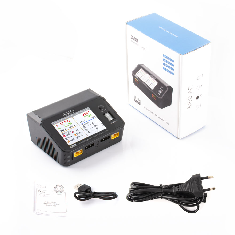 ToolkitRC M6DAC Dual Channel S - Toolkitrc M6Dac Smart Charger review and price
