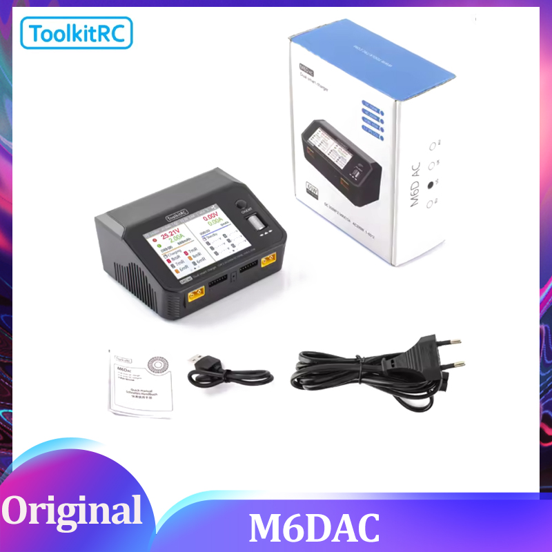 ToolkitRC M6DAC Dual Channel S - Toolkitrc M6Dac Smart Charger review and price