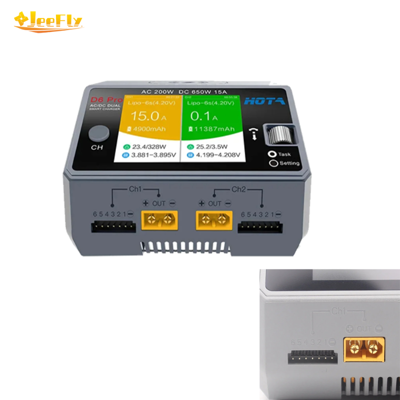 HOTA D6 Pro 650W Dual Channel  - Hota D6 Pro Dual Lipo Charger review and price