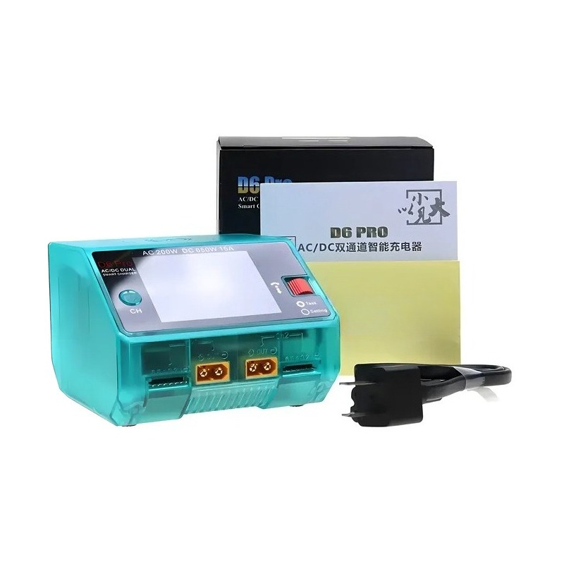 Hot Sale D6 Pro Smart Plug-In  - Hota D6 Pro Dual Lipo Charger review and price
